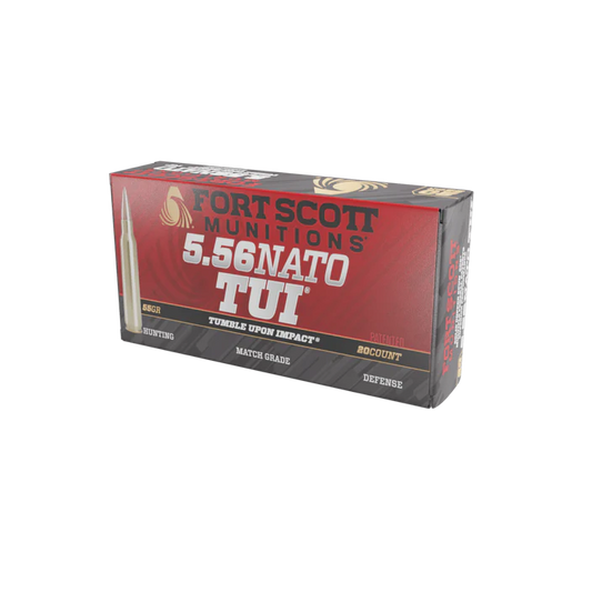 Fort Scott Munitions 5.56 Nato 55gr TUI (FS556NATO55_TBU)