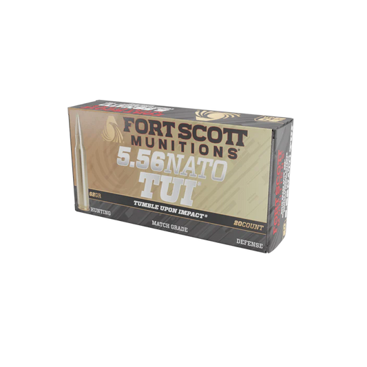 Fort Scott Munitions 5.56 Nato 62gr TUI (FS556NATO62_TBU)