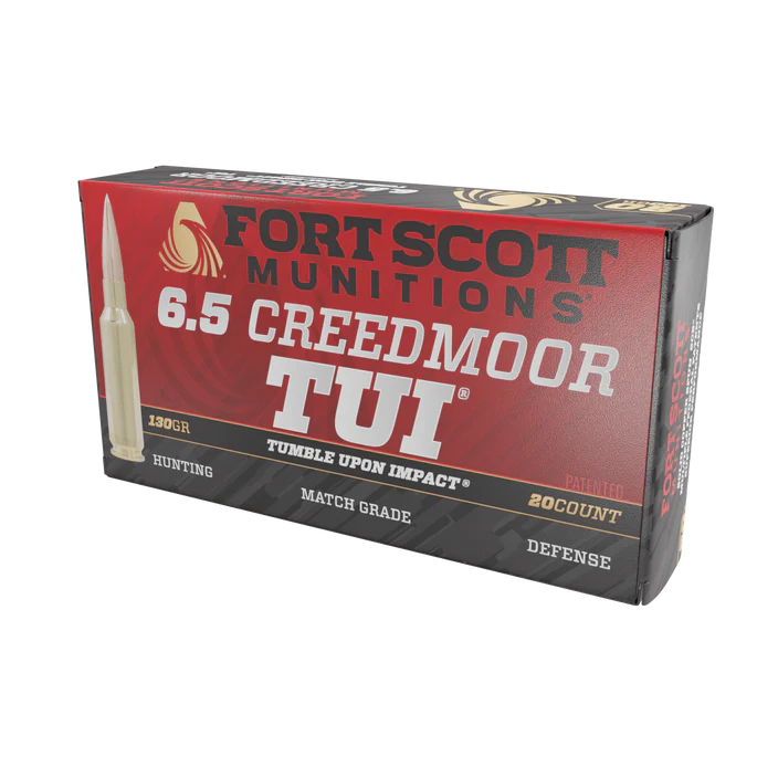 Fort Scott Munitions 6.5 Creedmoor 130gr TUI (FS65CM130_TBU)