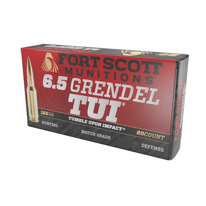 Fort Scott Munitions 6.5 Grendel 123gr TUI (FS65GREN123_TBU)