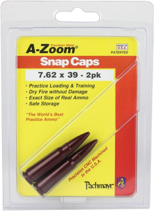 A-Zoom Snap Caps 7.62x39 Red
