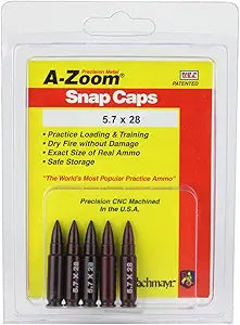 A-Zoom Snap Caps 5.7X28 Red