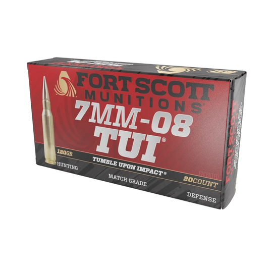 Fort Scott Munitions 7mm-08 120gr TUI (FS7MM08120_TBU)