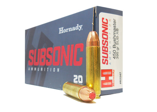 Hornady 450 Bushmaster 395 gr SUB-X (82247)