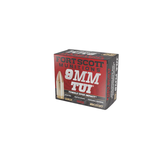 Fort Scott Munitions 9mm 115gr TUI (FS9MM115_TBU)