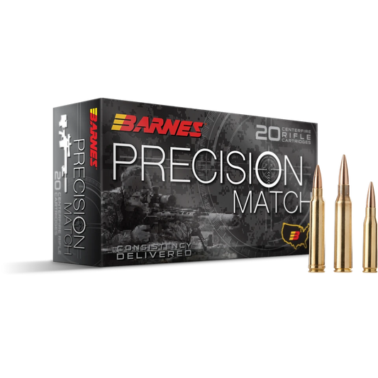 Barnes Precision Match 308 Winchester 175gr OTM BT (30818/BB308WM1)
