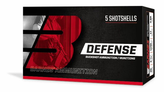 Barnes Defense 12ga 2-3/4" 1200 FPS 21 Pellets 4BK (32012)