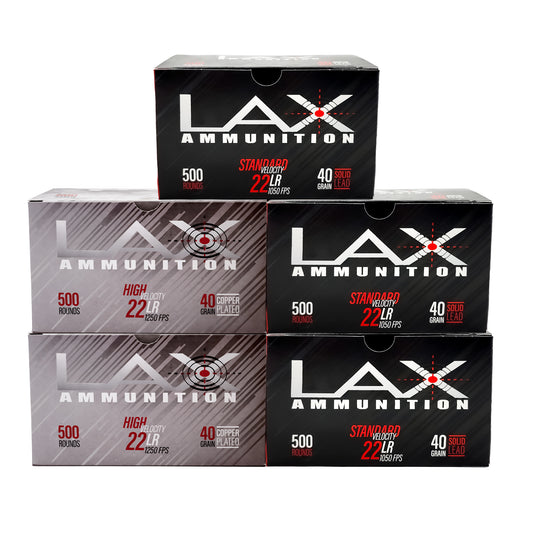 LAX Ammo 22 LR High Velocity Bundle