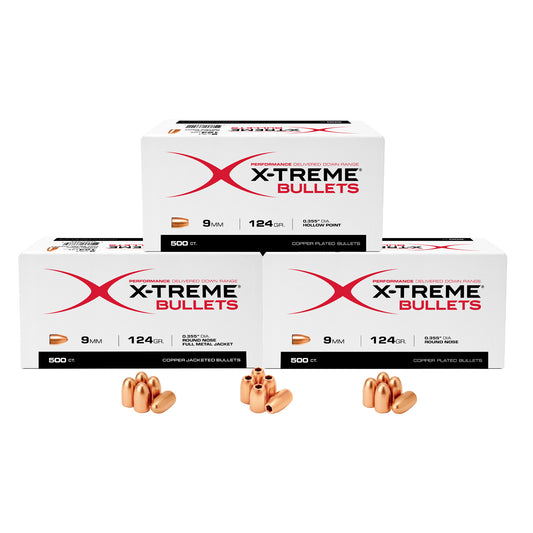 X-Treme 9mm 124 gr Sampler