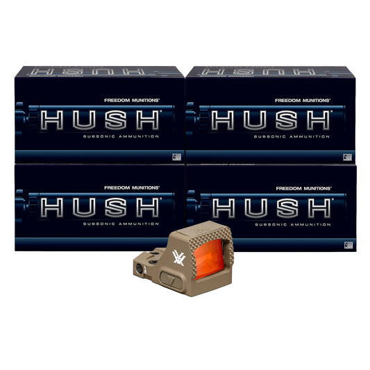 Freedom Munitions 9mm HUSH Subsonic Optic Pro Bundle
