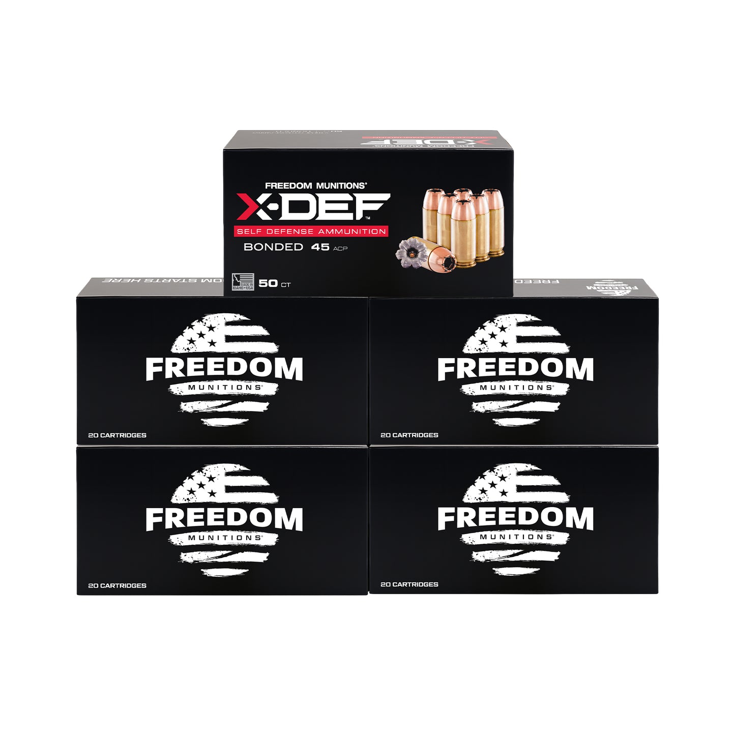 Freedom Munitions .45 ACP Train & Carry Combo
