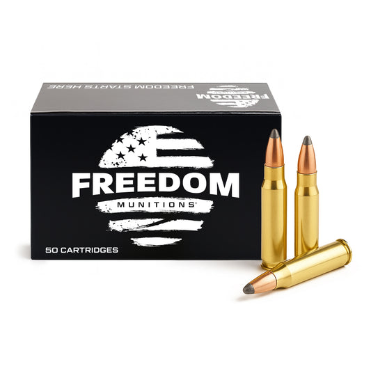 Freedom Munitions 60 Grain 223 Remington PSP Ammo, 50 rounds, Remanufactured