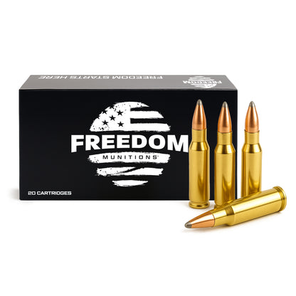 Freedom Munitions 80 Grain 243 Win Soft Point Ammo, 20 rounds, New