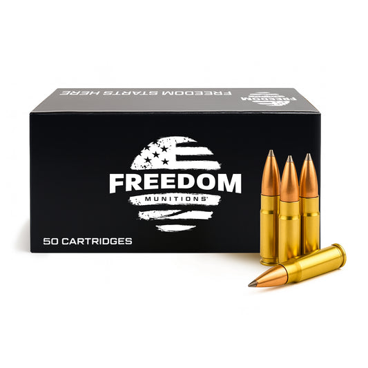 Freedom Munitions 150 Gr 300 Blackout Soft Point (SP) Ammo, 50 rounds, New