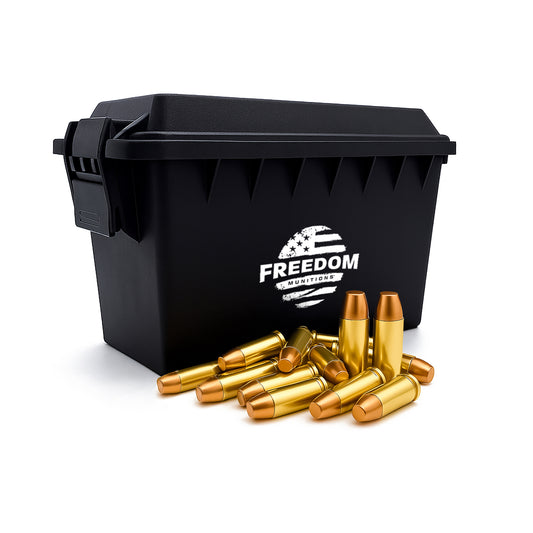 Bulk Freedom Munitions 38 Special Ammo- 125 Gr Flat Point (FP), 250 rounds, New