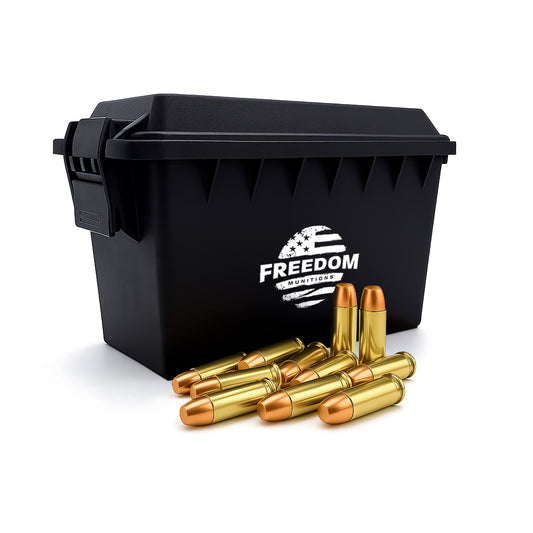 Bulk Freedom Munitions 38 Special Ammo- 158 Gr Flat Point (FP), 250 rounds, New