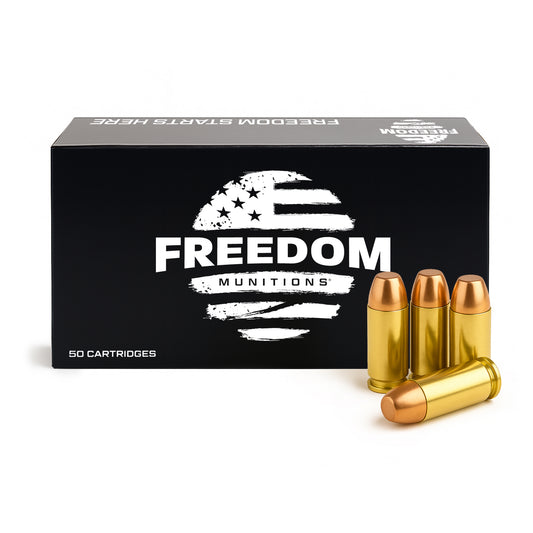 Freedom Munitions 200 Gr 44 Special Round Nose Flat Point (RNFP) Ammo, 50 rounds, New