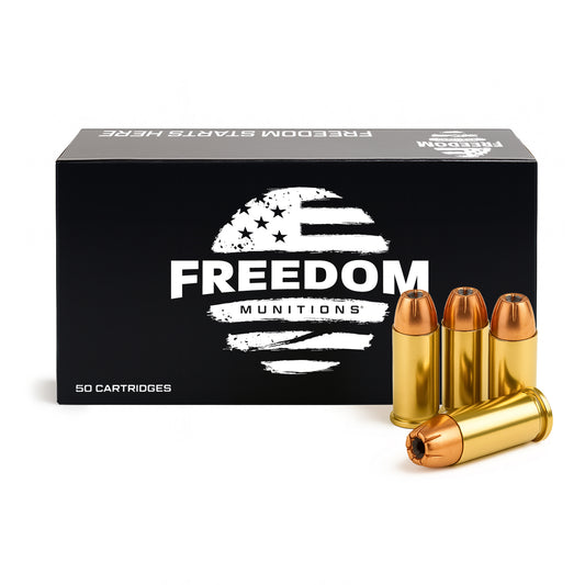 Freedom Munitions 44 Remington Magnum Ammo- 240 Gr XTP, 50 rounds, New