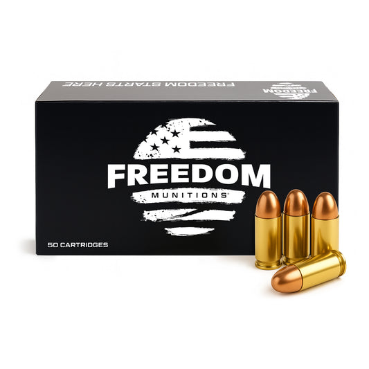 Freedom Munitions 200 Gr 45 ACP Round Nose (RN) Ammo, 50 rounds, New