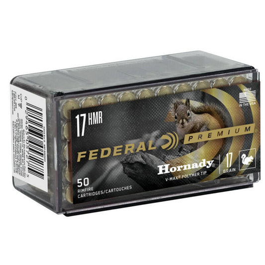 Federal Varmint & Predator Hornady V-Max 17 HMR 17 Gr