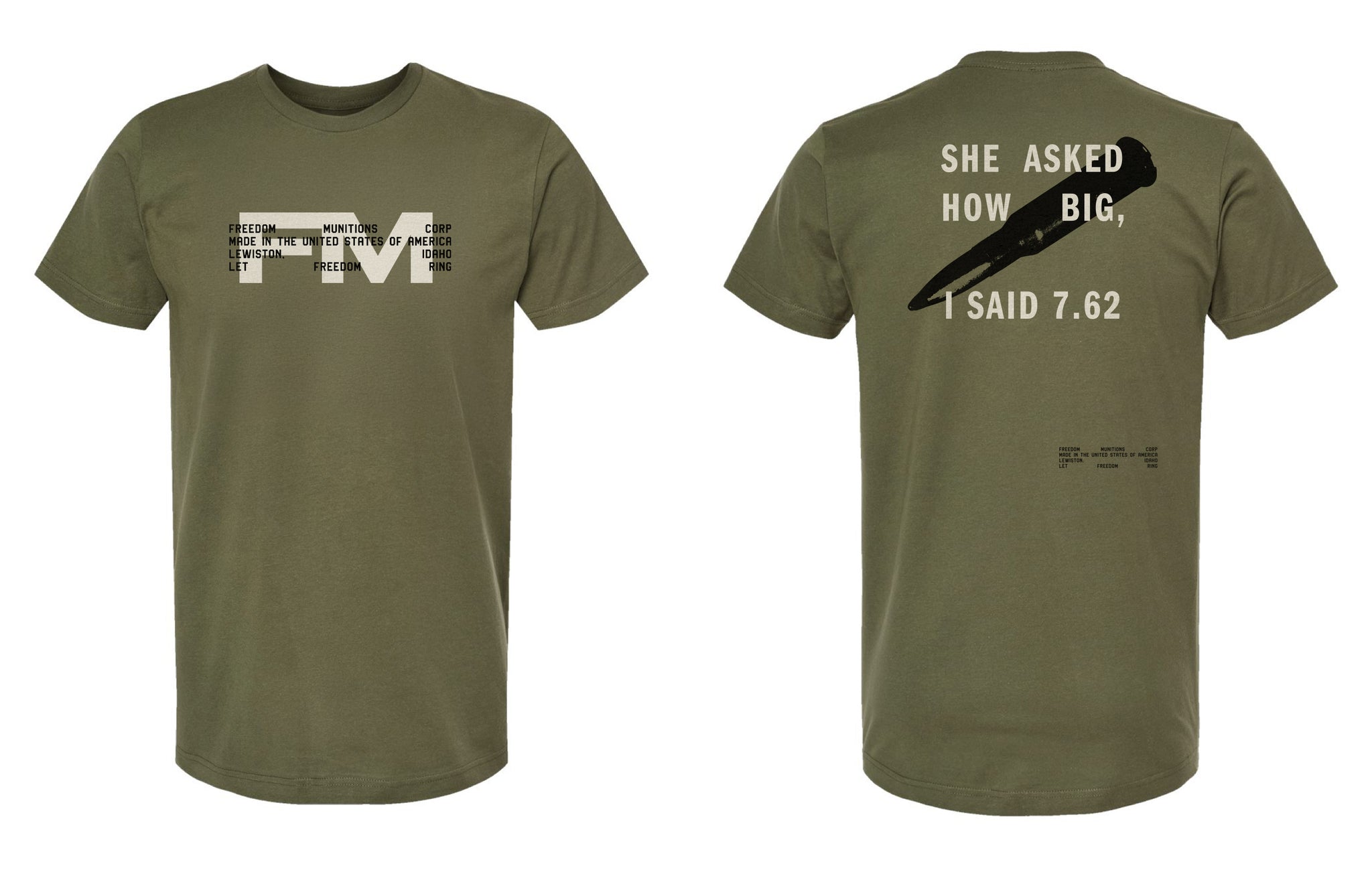 NEW! Freedom 7.62 Tee – Freedom Munitions