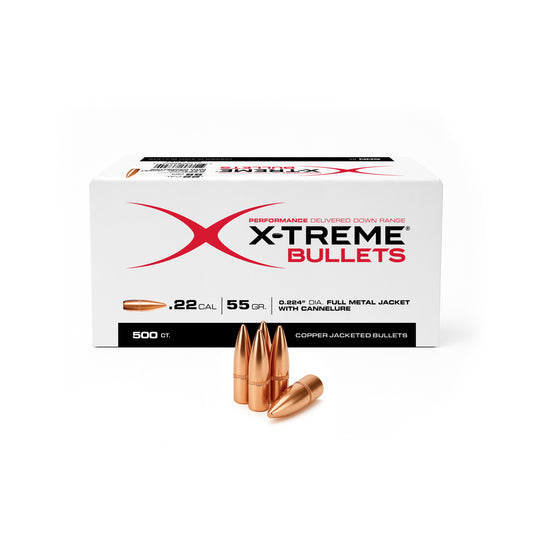 223-55gr. FMJ Quantity of 500 Diameter: .224