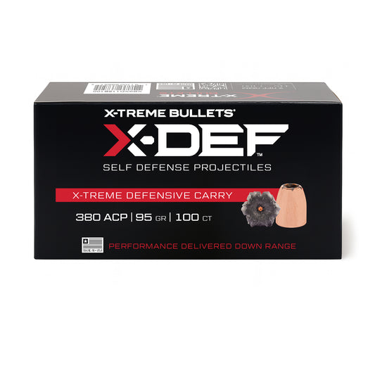 380 95gr HP X-Def Quantity of 100 Diameter: .355