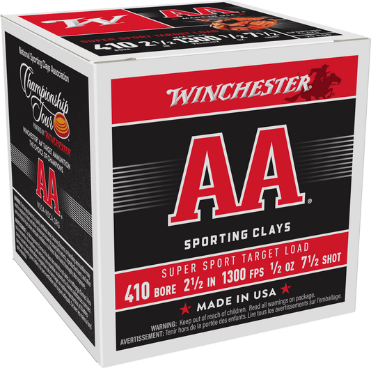 Winchester 410 GA 2-1/2" #7.5 AA Super Sport SC 1/2 OZ (AASC417)