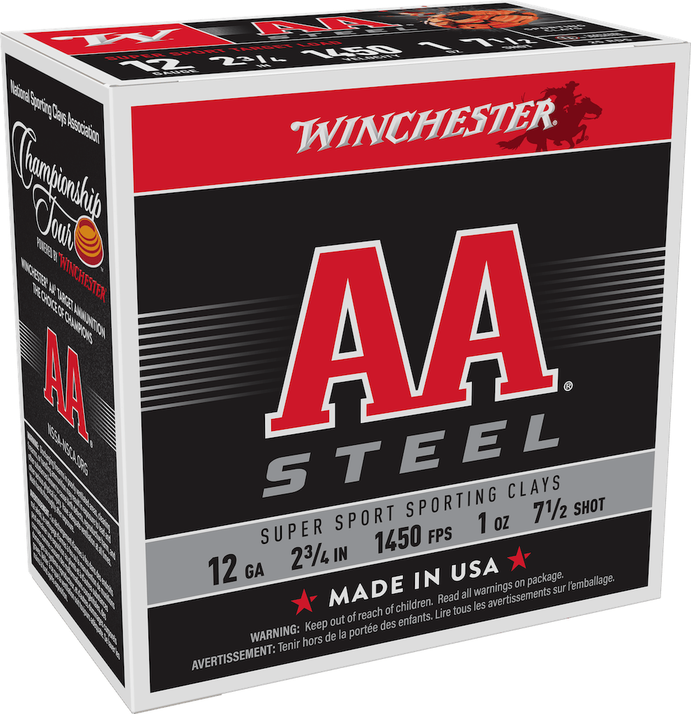 Winchester AA 12GA 2-3/4 #7.5 Shot Super Sport Steel (AASCL12S7)