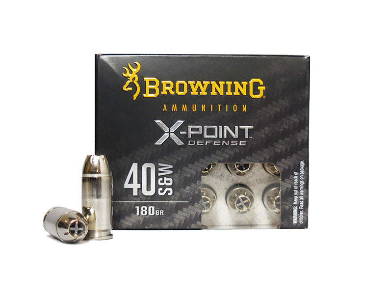 Browning .40 S&W 180 GR X-POINT 20 ROUNDS (B191700402)