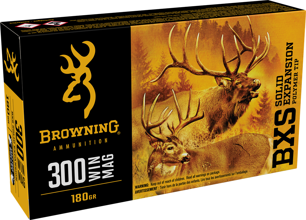Browning 300 Win Mag 180gr BXS LF (B192403001)