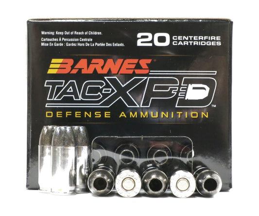Barnes 380 AUTO 80 GR TAC-XPD ALL COPPER 20 RDS (21552)