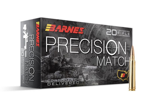 Barnes Precision Match 223 Rem 55 gr Open Tip Match Boat Tail (OTM BT) (32017)