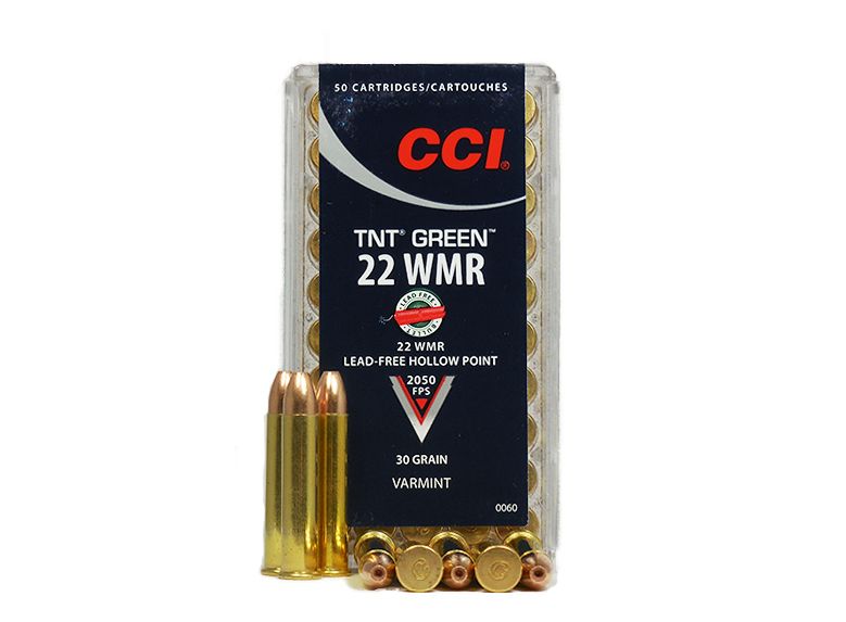 CCI 22 WMR 30gr Lead Free HP 50Ct (0060)