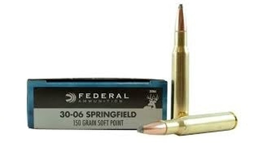 Federal 30-06 Springfield Power-Shok F3006A 150 gr SP 20 rounds (3006A)