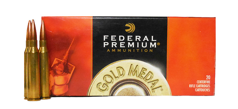 Federal Gold Medal Match 338 LAPUA 250 GR. BTHP 20 RDS (GM338LM)