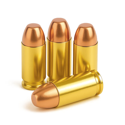 Freedom Munitions American Steel 100 Gr 380 Auto Round Nose Flat Point (RNFP) Ammo, 50 rounds, New