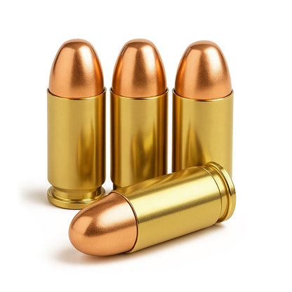 Freedom Munitions 124 Grain 9mm Round Nose Ammo, 50 rounds, Remanufactured