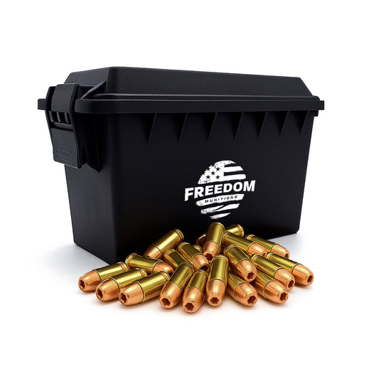 Bulk Freedom 147 Gr 9mm Luger Hollow Point (HP) Ammo, 500 rounds, Remanufactured