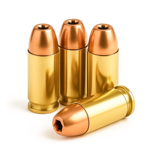 Freedom Munitions 115 Gr 9mm Luger Hollow Point (HP) Ammo, 50 rounds, New