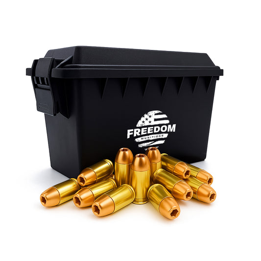 Bulk Freedom 200 Gr 45 ACP Hollow Point (HP) Ammo, Small Primer, 500 rounds, New