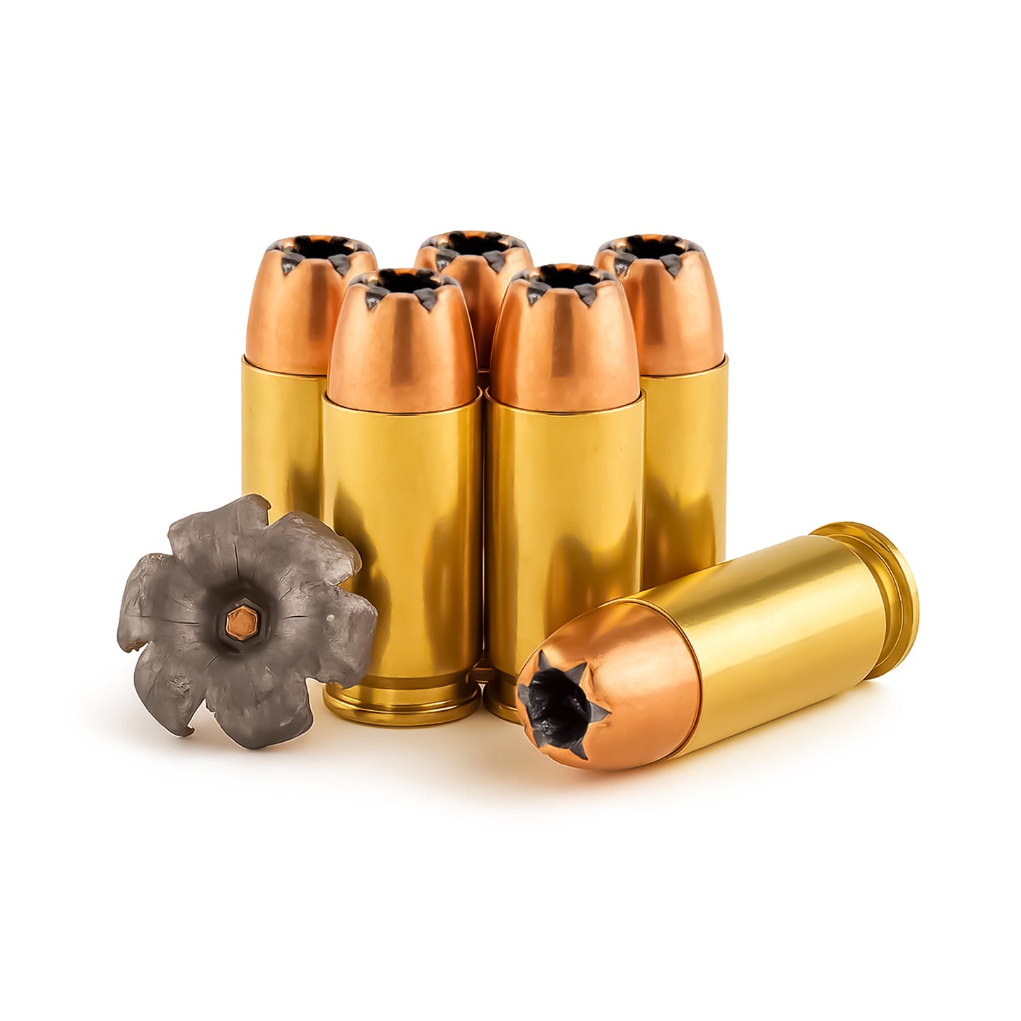 Freedom Munitions X-DEF Defense 124 Gr 9mm Luger Hollow Point (HP) Ammo, 50 rounds, New