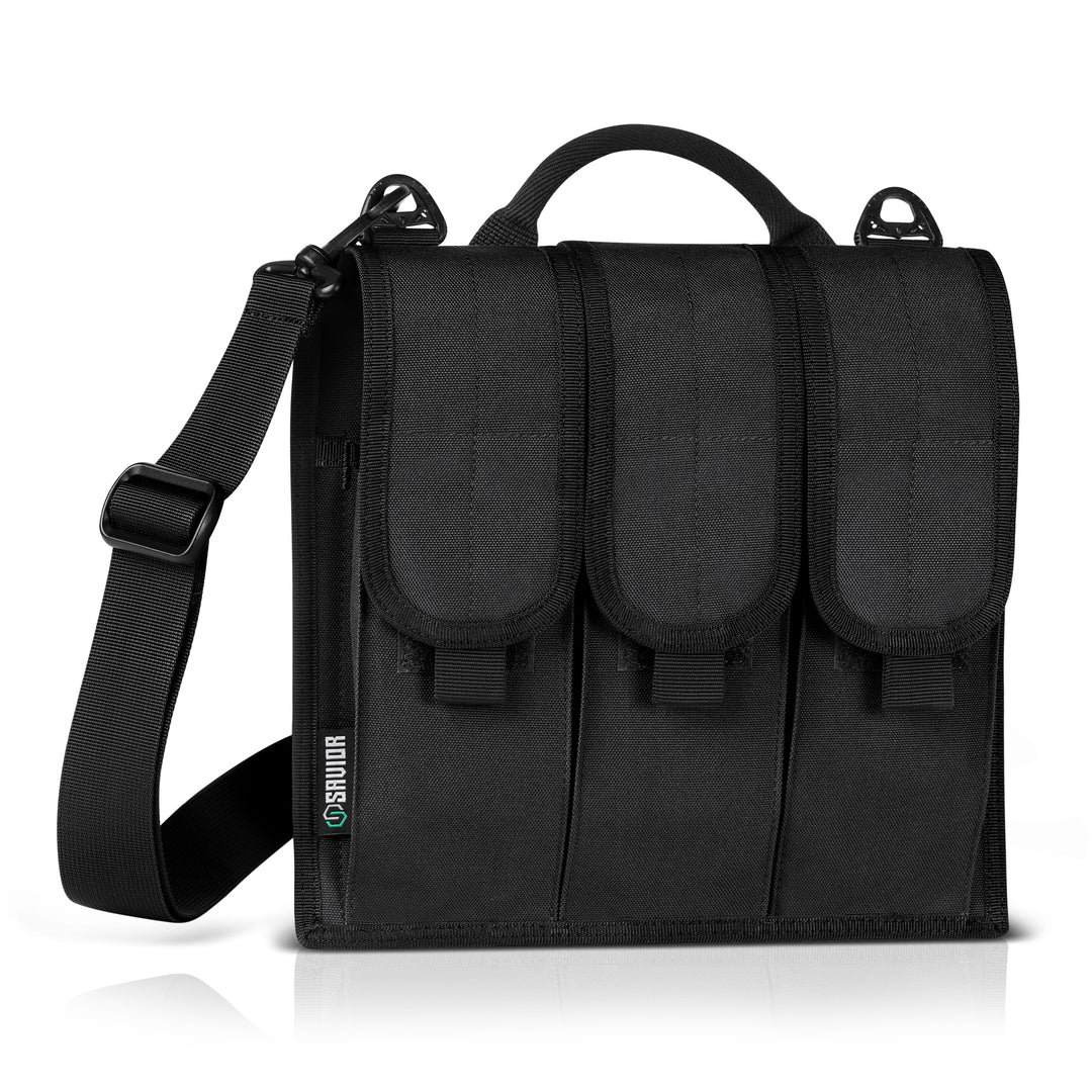 Savior Equipment 6 Slot Rifle Mag Pouch Obsidian Black