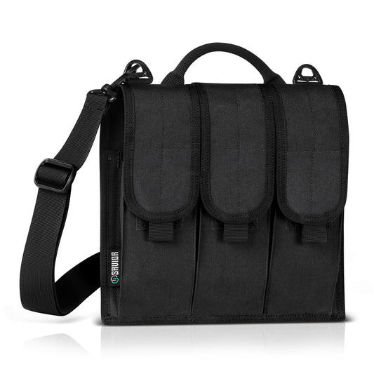Savior Equipment 6 Slot Rifle Mag Pouch Obsidian Black
