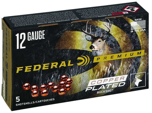 Federal Vital-Shok 12GA 2.75" Buckshot 12 Pellets 00 Buck (P15600)