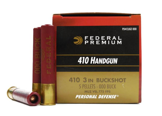 Federal 410 GA 3in BUCKSHOT 20 RDS (PD413JGE 000)
