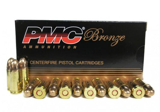 PMC Bronze 9mm Luger 115 gr FMJ New (9A)