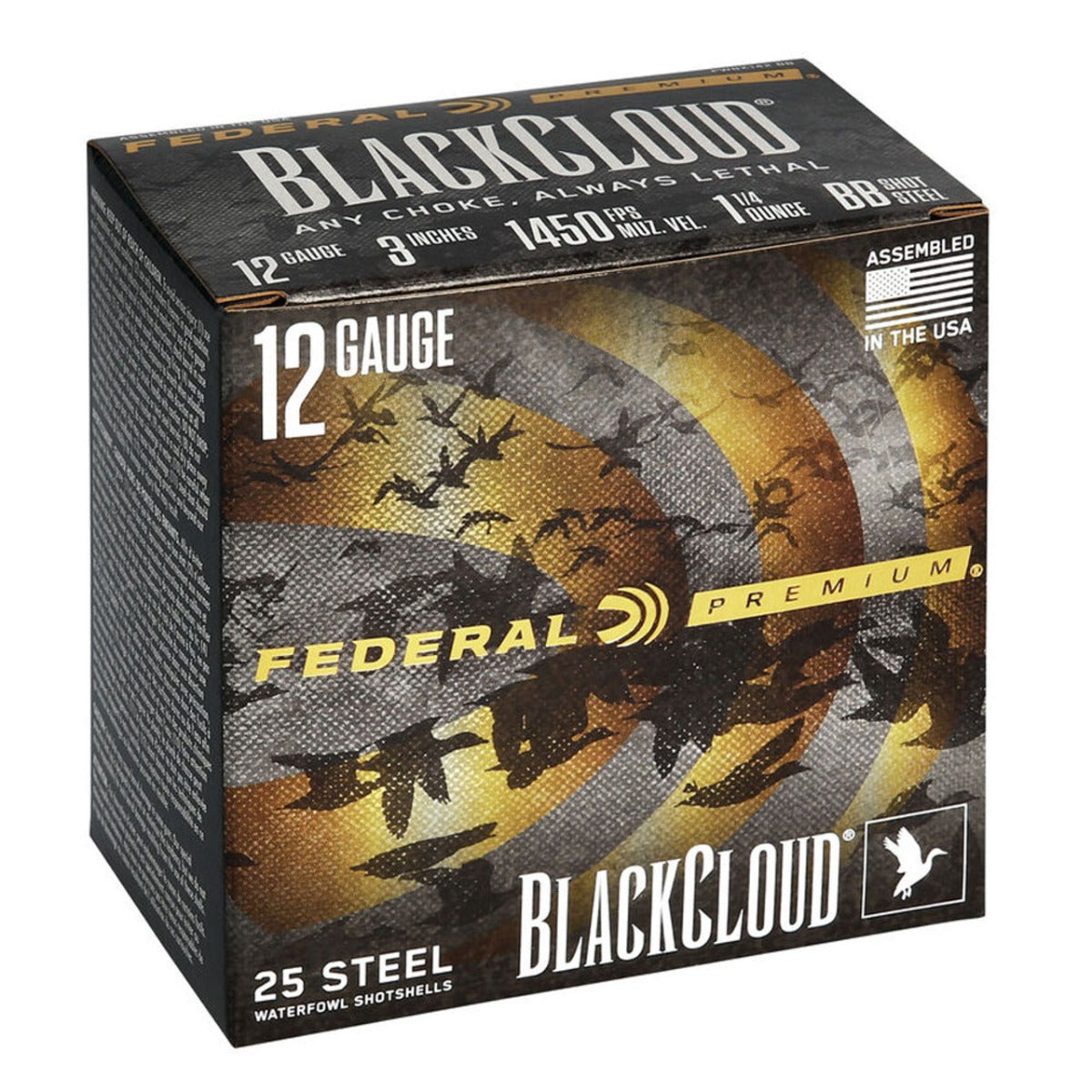 Federal Black Cloud FS Steel 12 Gauge 3" 1 1/4 oz BB (PWBX142BB)