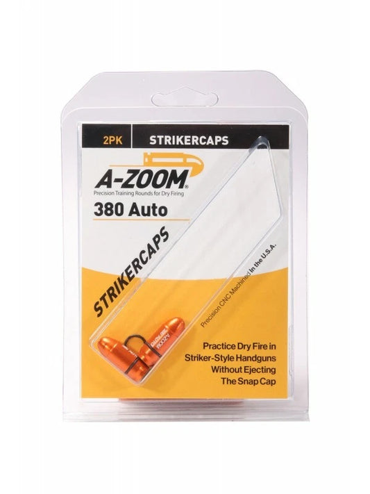 A-Zoom Striker Caps .380 Orange