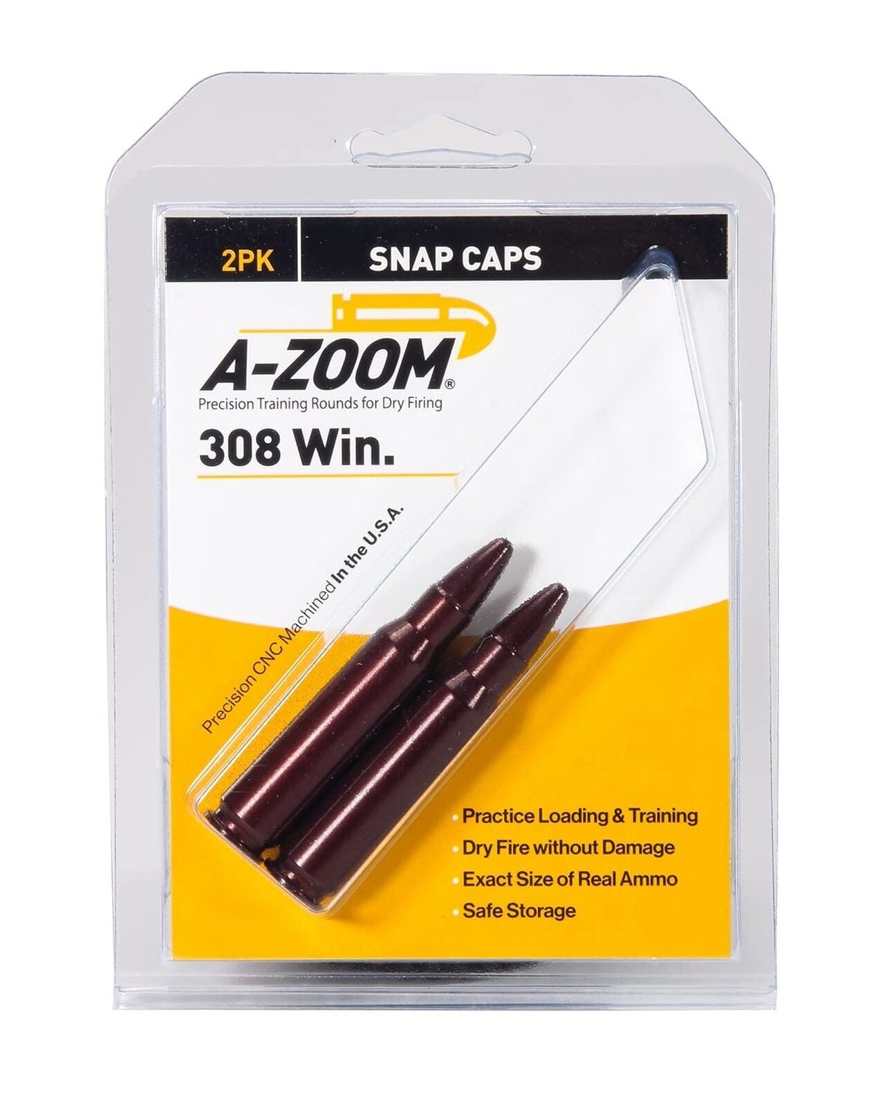 A-Zoom Snap Caps .308 Win Red
